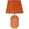 Mauro Ferretti Tafellamp Quadraat E27 Ø 28x44 cm oranje