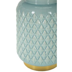 Mauro Ferretti Tafellamp Quadraat E27 Ø 28x44 cm helderblau