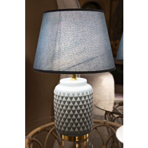 Mauro Ferretti Tafellamp Quadraat E27 Ø 28x44 cm helderblau