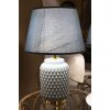 Mauro Ferretti Tafellamp Quadraat E27 Ø 28x44 cm helderblau