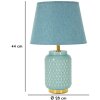 Mauro Ferretti Tafellamp Quadraat E27 Ø 28x44 cm helderblau