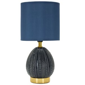 Mauro Ferretti Tafellamp Flavi E14 Ø 15x30,5 cm blau