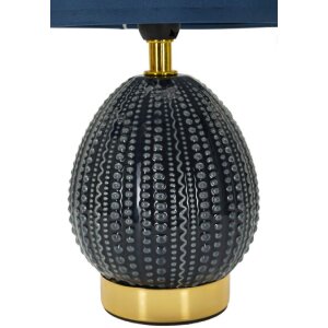 Mauro Ferretti Tafellamp Flavi E14 Ø 15x30,5 cm blau