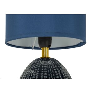 Mauro Ferretti Tafellamp Flavi E14 Ø 15x30,5 cm blau