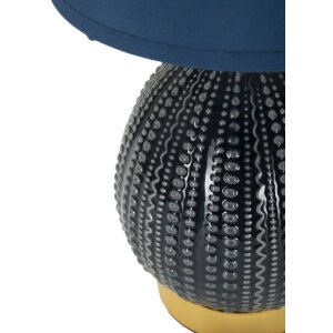 Mauro Ferretti Tafellamp Flavi E14 Ø 15x30,5 cm blau