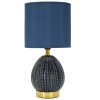 Mauro Ferretti Tafellamp Flavi E14 Ø 15x30,5 cm blau