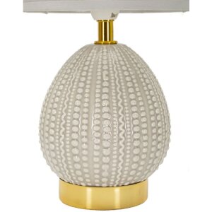 Mauro Ferretti tafellamp Flavi E14 Ø 15x30,5 cm grijs