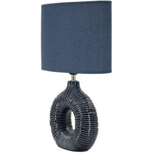 Mauro Ferretti Tafellamp Seta E14 28,5x15x43 cm blau