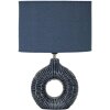 Mauro Ferretti Tafellamp Seta E14 28,5x15x43 cm blau