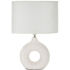 Mauro Feretti tafellamp Seta E14 28,5x15x43 cm wit