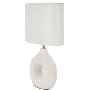 Mauro Feretti tafellamp Seta E14 28,5x15x43 cm wit