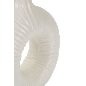 Mauro Feretti tafellamp Seta E14 28,5x15x43 cm wit