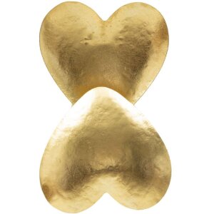 Mauro Ferretti Wandlamp Goudig Hart E14 25,5x15x24 cm goud