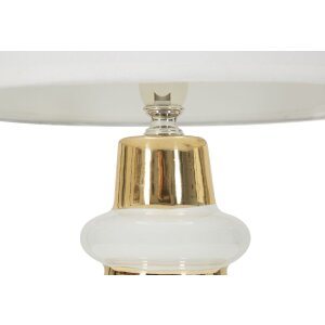 Mauro Ferretti Liara tafellamp E14 Ø 23x32 cm wit goud