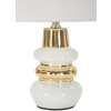 Mauro Ferretti Liara tafellamp E14 Ø 23x32 cm wit goud