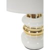 Mauro Ferretti Liara tafellamp E14 Ø 23x32 cm wit goud
