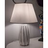 Mauro Ferretti tafelalampe Emmi E27 Ø 30x45 cm wit zilver