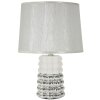 Mauro Ferretti Tafellamp Lace E14 Ø 23x33 cm wit zilver