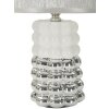 Mauro Ferretti Tafellamp Lace E14 Ø 23x33 cm wit zilver