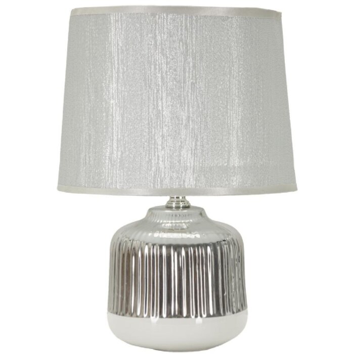 Mauro Feretti Tafellamp Lucina E14 diameter 20×29 cm wit zilver