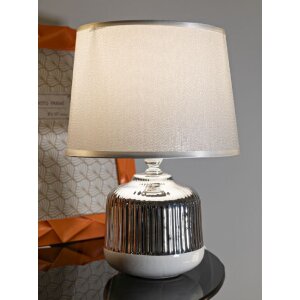 Mauro Feretti Tafellamp Lucina E14 diameter 20×29 cm wit zilver