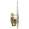 Mauro Ferretti wandlamp Ozean Goud E14 21x8x31 cm goud wit