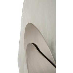 Mauro Ferretti Wandlamp Ozean Zilver E14 21x8x31 cm zilver wit