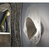 Mauro Ferretti Wandlamp Ozean Zilver E14 21x8x31 cm zilver wit