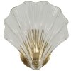Mauro Ferretti Wandlamp Muschel E14 20x14x22 cm goud natuur