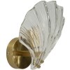Mauro Ferretti Wandlamp Muschel E14 20x14x22 cm goud natuur