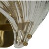 Mauro Ferretti Wandlamp Muschel E14 20x14x22 cm goud natuur