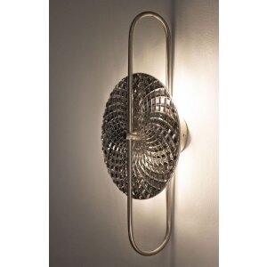 Mauro Ferretti Wandverlichting Silbird E14 28x15x54 cm zilver