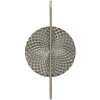 Mauro Ferretti Wandverlichting Silbird E14 28x15x54 cm zilver