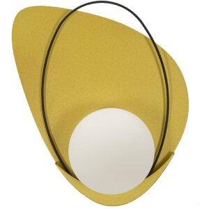 Mauro Ferretti Wandlamp Kreislauf E27 28x17x32 cm goud...