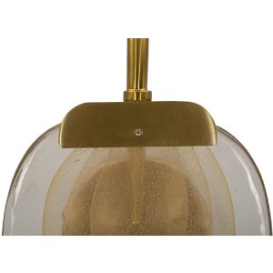 Mauro Ferretti Wandlamp Softy E14 15x14x38 cm goud natuur