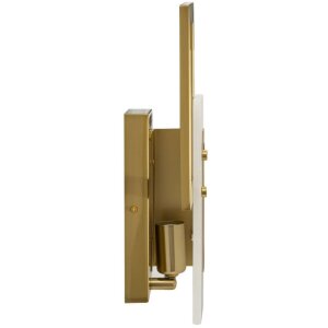 Mauro Ferretti Wandlamp Würfel E14 15x8x33 cm goud gesatineerd