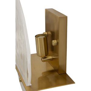 Mauro Ferretti Wandlamp Portlan E14 20x11x25 cm goud natuur