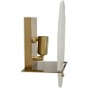 Mauro Ferretti Wandlamp Portlan E14 20x11x25 cm goud natuur