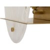Mauro Ferretti Wandlamp Portlan E14 20x11x25 cm goud natuur