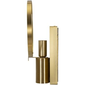 Mauro Ferretti Wandlamp Oklan E14 20x10x29 cm goud natuur