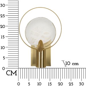 Mauro Ferretti Wandlamp Oklan E14 20x10x29 cm goud natuur