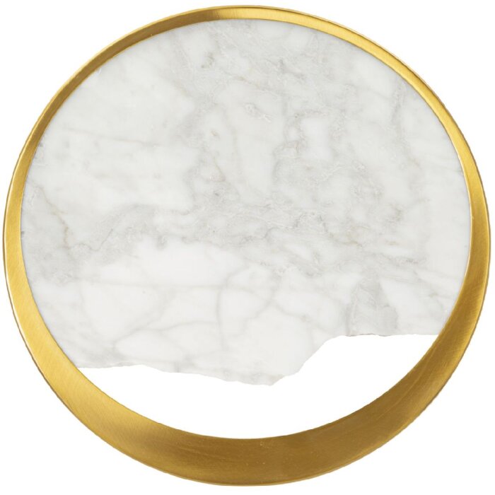 Mauro Ferretti Wandlamp Marmer E14 24x6x24 cm goud marmor