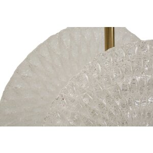 Mauro Ferretti Wandeleuke Glass E14 35x18x80 cm goud wit
