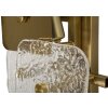 Mauro Ferretti Wandverlichting Glassy E14 24x13x76 cm goud natuur