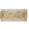 Mauro Ferretti Wandlamp Oblin E14 36x15x10cm goud natuur