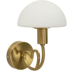 Mauro Ferretti Wandverlichting Lovy E14 23x15x22 cm goud wit