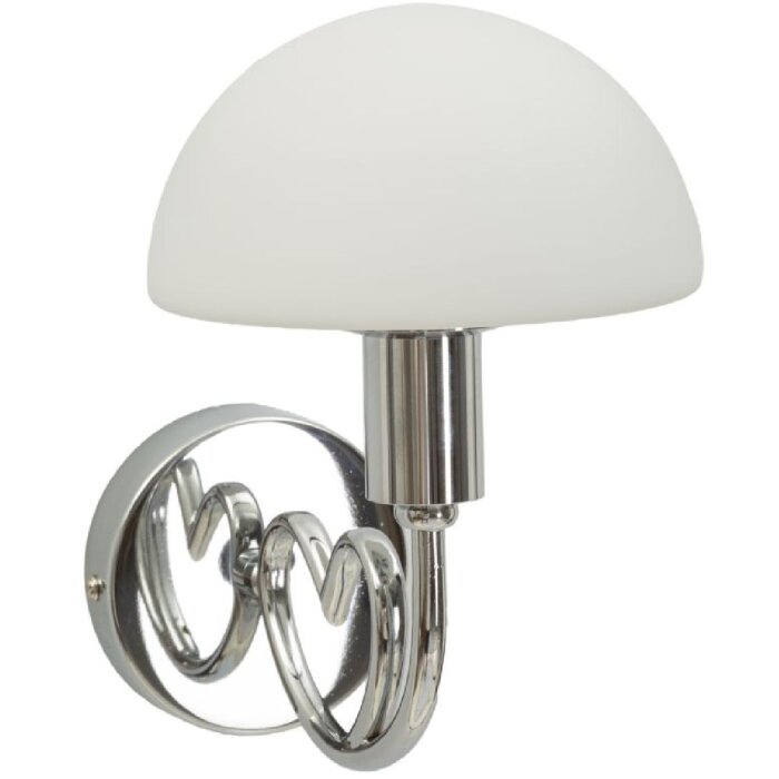 Mauro Ferretti Wandverlichting Lovy E14 23x15x22 cm zilver wit
