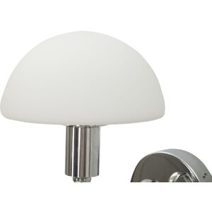 Mauro Ferretti Wandverlichting Lovy E14 23x15x22 cm zilver wit