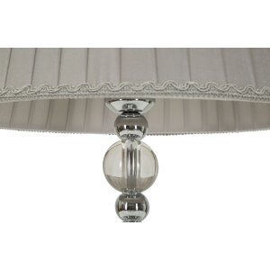 Mauro Ferretti tafellamp Tolly E27 diameter 30x48 cm zilver