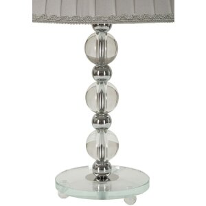 Mauro Ferretti tafellamp Tolly E27 diameter 30x48 cm zilver